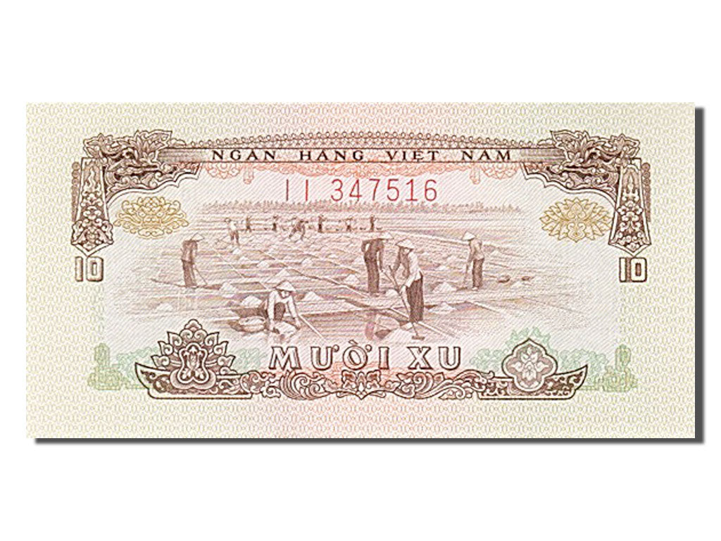Banknote, South Viet Nam, 10 Xu, 1966, UNC(65-70)