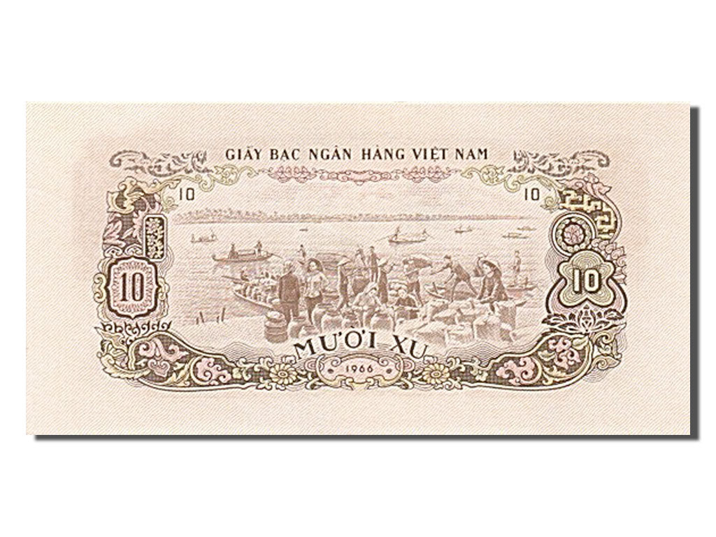 Banknote, South Viet Nam, 10 Xu, 1966, UNC(65-70)