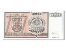 Banknote, Croatia, 20 Million Dinara, 1993, UNC(65-70)