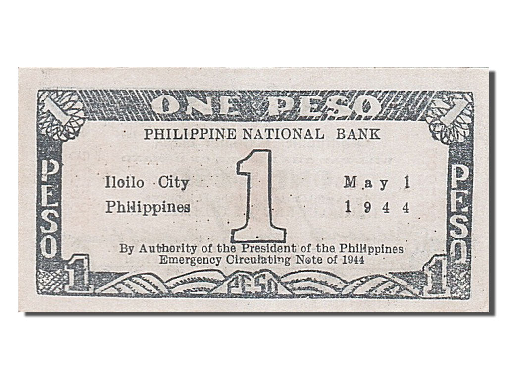 Philippines, 1 Peso, 1944, KM #S339, 1944-05-01, UNC(65-70), 375287