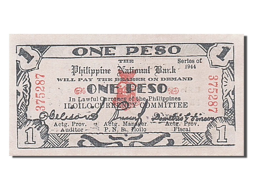 Philippines, 1 Peso, 1944, KM #S339, 1944-05-01, UNC(65-70), 375287