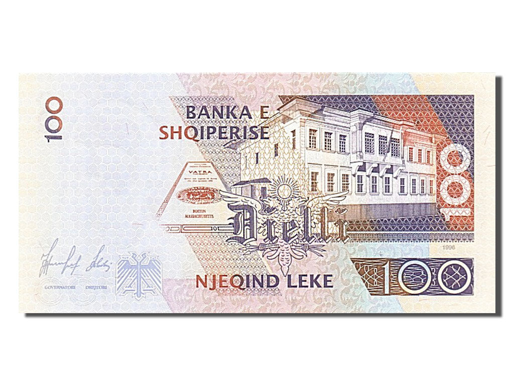 Albania, 100 Lekë, 1996, KM #62a, UNC(65-70), KT 711026