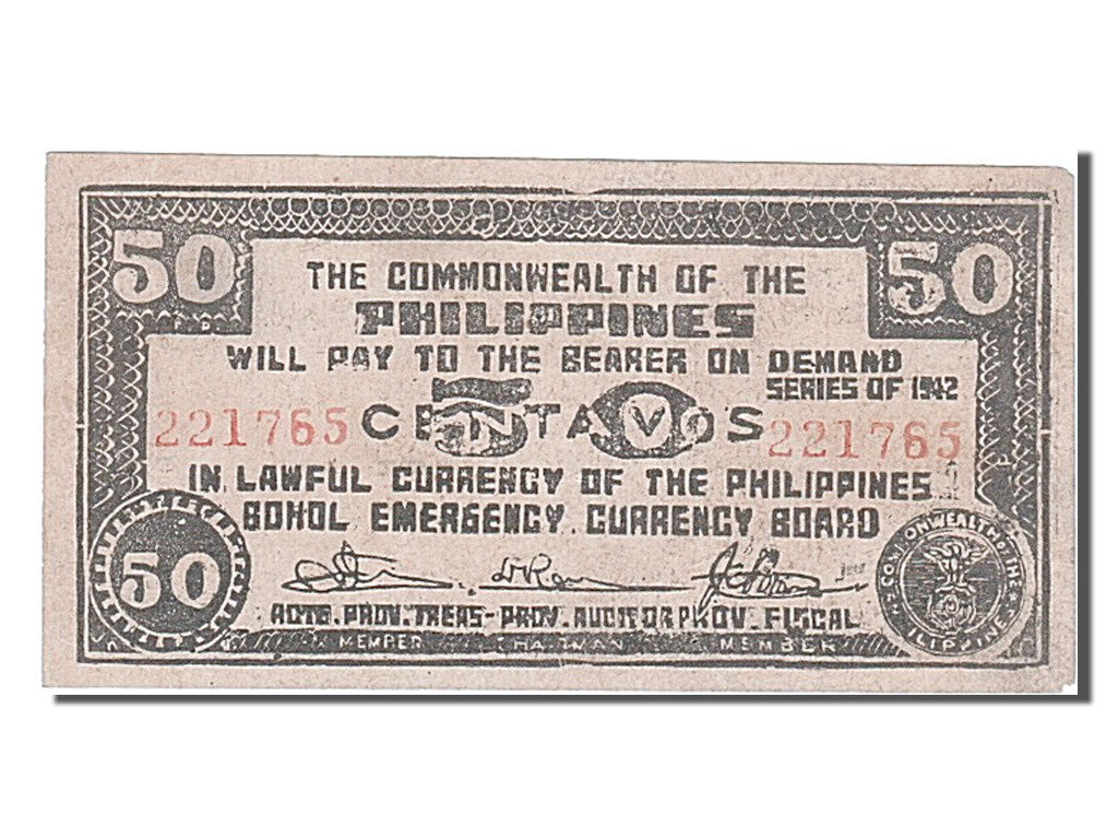Philippines, 50 Centavos, 1942, KM #S633, UNC(65-70), 221765