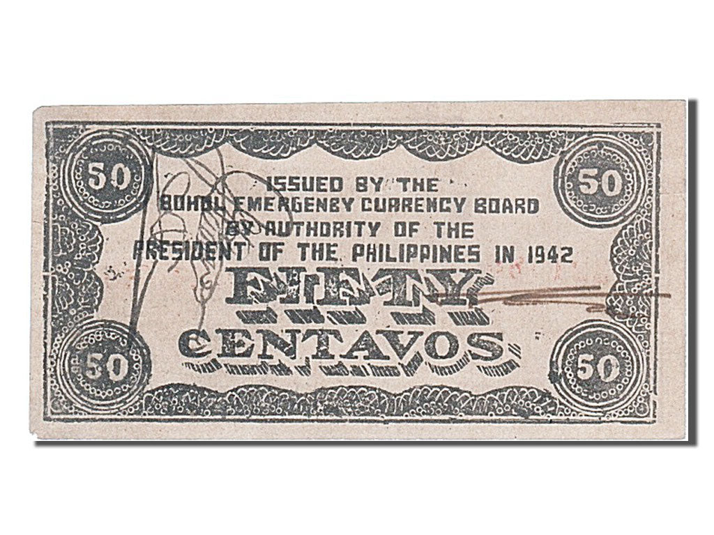 Philippines, 50 Centavos, 1942, KM #S633, UNC(65-70), 221765