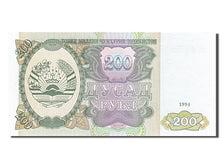 Geldschein, Tajikistan, 200 Rubles, 1994, UNZ