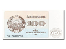 Banknote, Uzbekistan, 100 Sum, 1992, UNC(65-70)