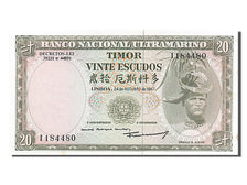 Banknote, Timor, 20 Escudos, 1967, 1967-10-24, UNC(65-70)