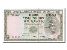 Billet, Timor, 20 Escudos, 1967, 1967-10-24, NEUF