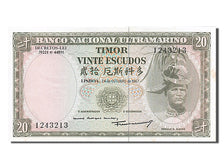 Banknot, Timor, 20 Escudos, 1967, 1967-10-24, UNC(65-70)