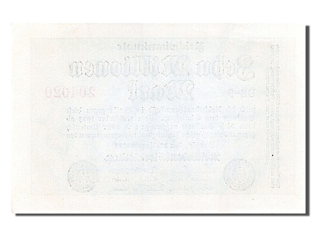 Banknote, Germany, 10 Millionen Mark, 1923, 1923-08-22, UNC(60-62)