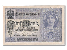 Germany, 5 Mark, 1917, KM #56b, 1917-08-01, UNC(60-62), S19710400