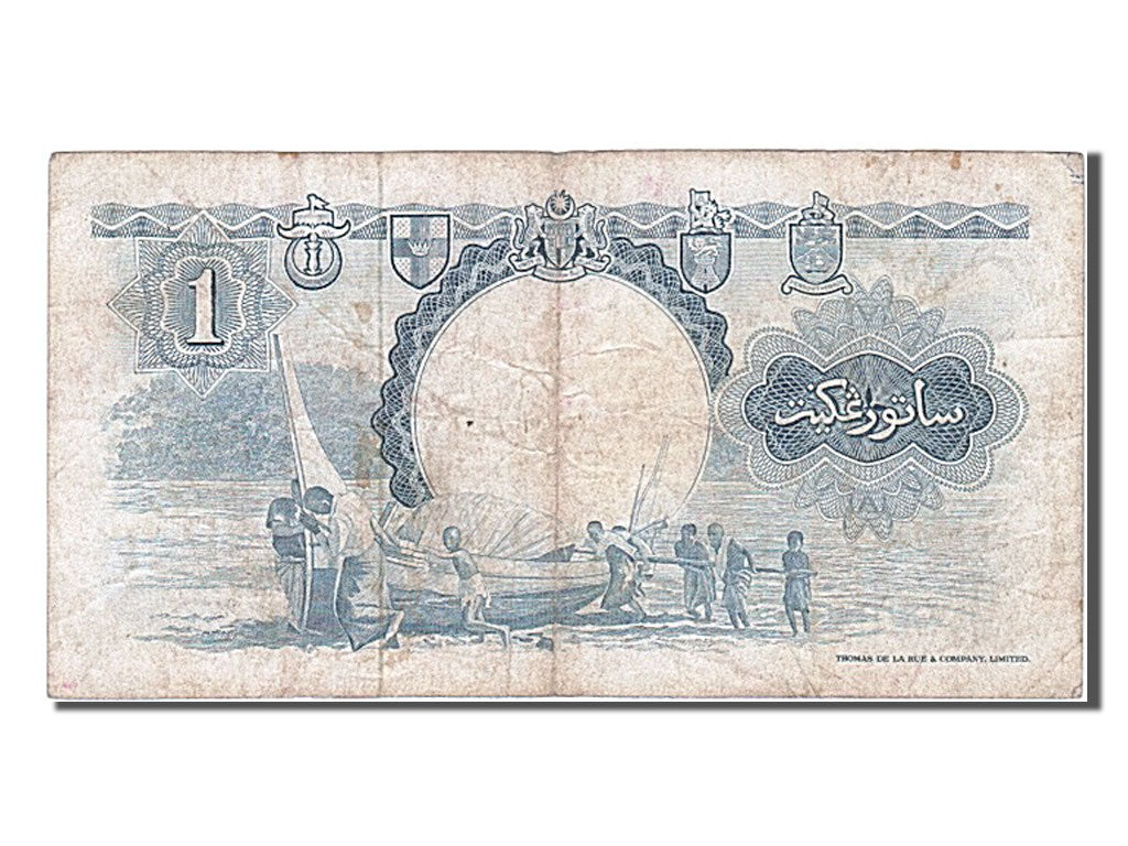 Malaya and British Borneo, 1 Dollar, 1959, KM #8A, 1959-03-01, VF(20-25),...