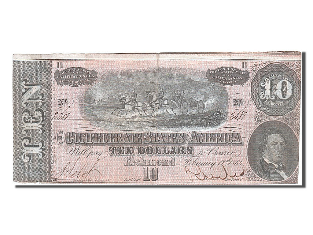 United States, 10 Dollars, 1864, 1864-02-17, VF(30-35)
