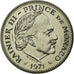 Coin, Monaco, 5 Francs, 1971, MS(65-70), Copper-nickel, Gadoury:153