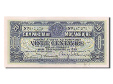 Banknote, Mozambique, 20 Centavos, 1933, 1933-11-25, UNC(65-70)