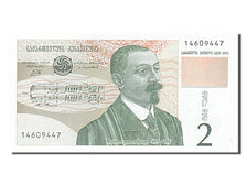 Biljet, Georgië, 2 Lari, 1999, NIEUW