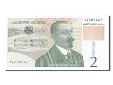Banconote, Georgia, 2 Lari, 1999, FDS