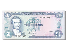Billet, Jamaica, 10 Dollars, 1994, 1994-03-01, NEUF