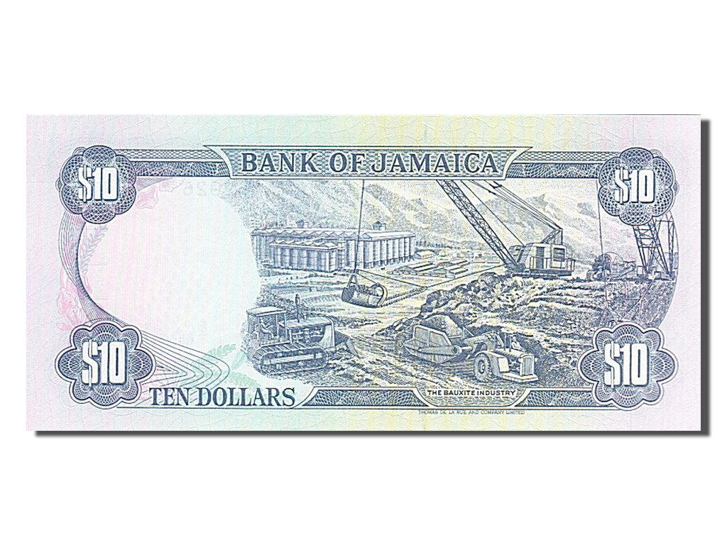 Banknote, Jamaica, 10 Dollars, 1994, 1994-03-01, UNC(65-70)
