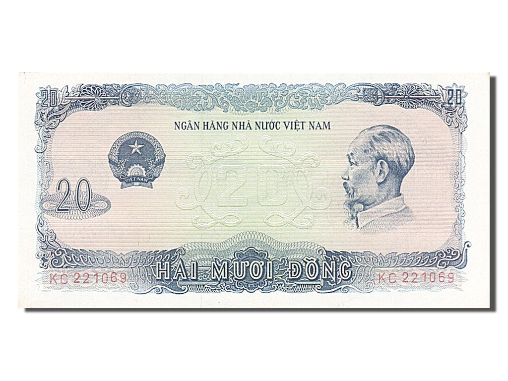 Viet Nam, 20 D<ox>ng, 1976, KM #83a, UNC(60-62), KC 221069