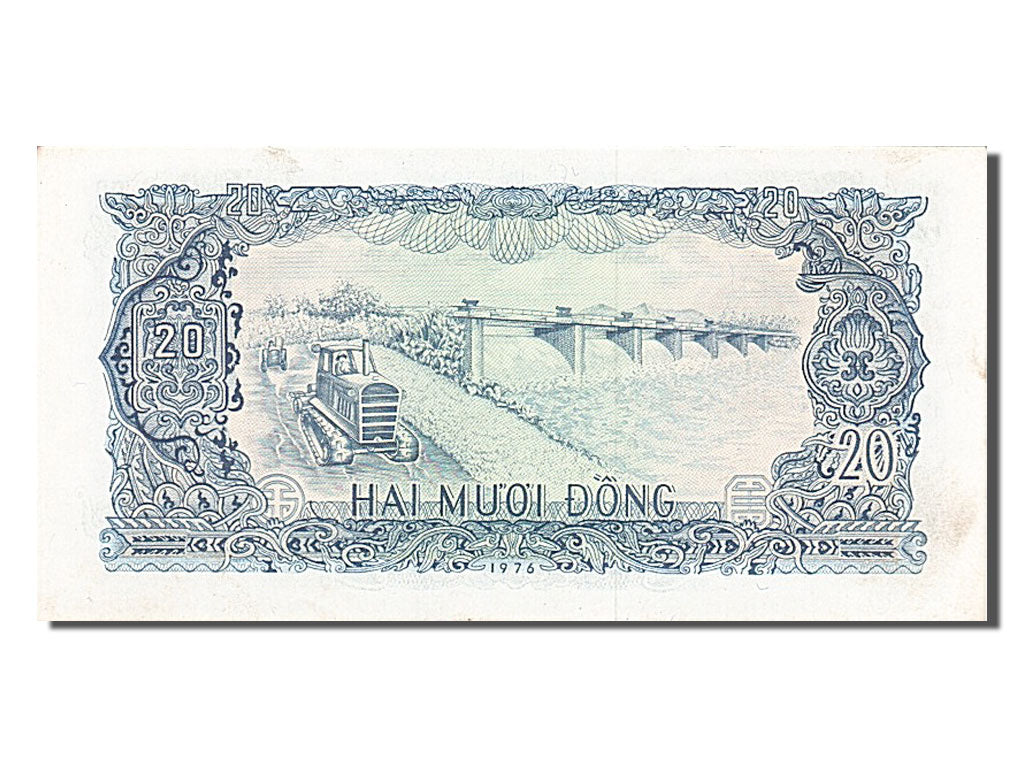 Viet Nam, 20 D<ox>ng, 1976, KM #83a, UNC(60-62), KC 221069