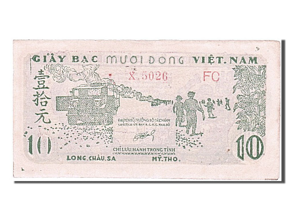 Viêt-Nam, 10 Dông, type Ho Chi Minh