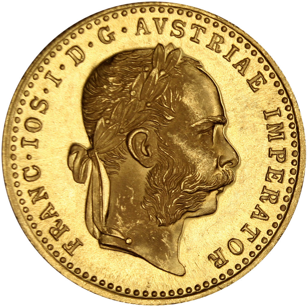 AUSTRIA, Ducat, 1915, KM #2267, MS(60-62), Gold, 3.49