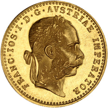 AUSTRIA, Ducat, 1915, KM #2267, MS(60-62), Gold, 3.49