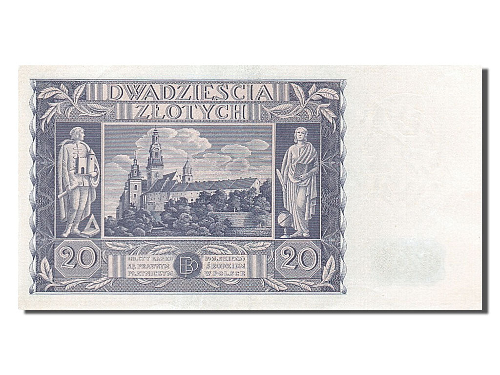 Billet, Pologne, 20 Zlotych, 1936, 1936-11-11, SUP