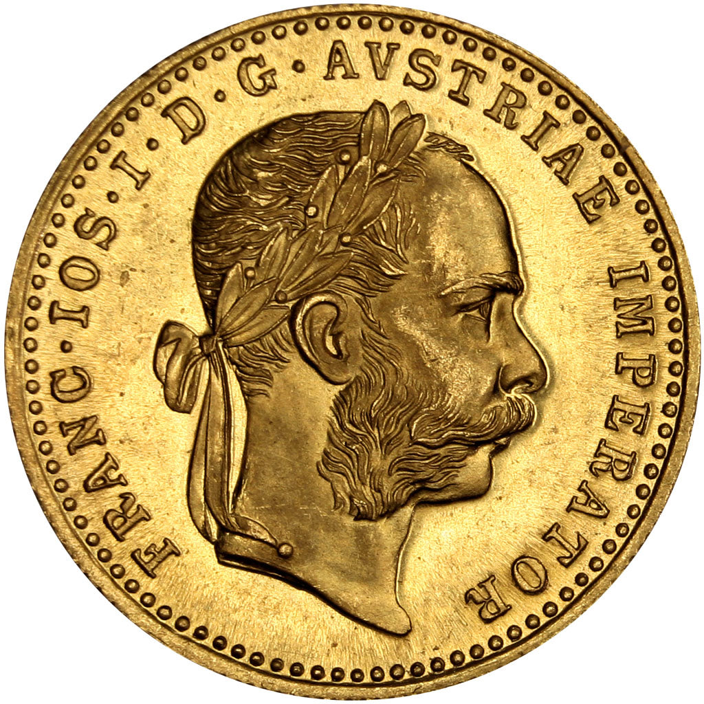 AUSTRIA, Ducat, 1915, KM #2267, MS(60-62), Gold, 3.48