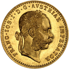 AUSTRIA, Ducat, 1915, KM #2267, MS(60-62), Gold, 3.48