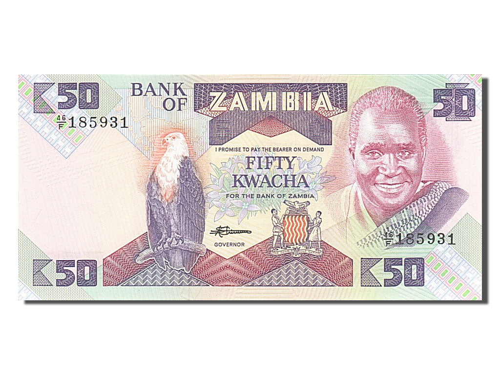 Banknote, Zambia, 50 Kwacha, 1986, UNC(65-70)