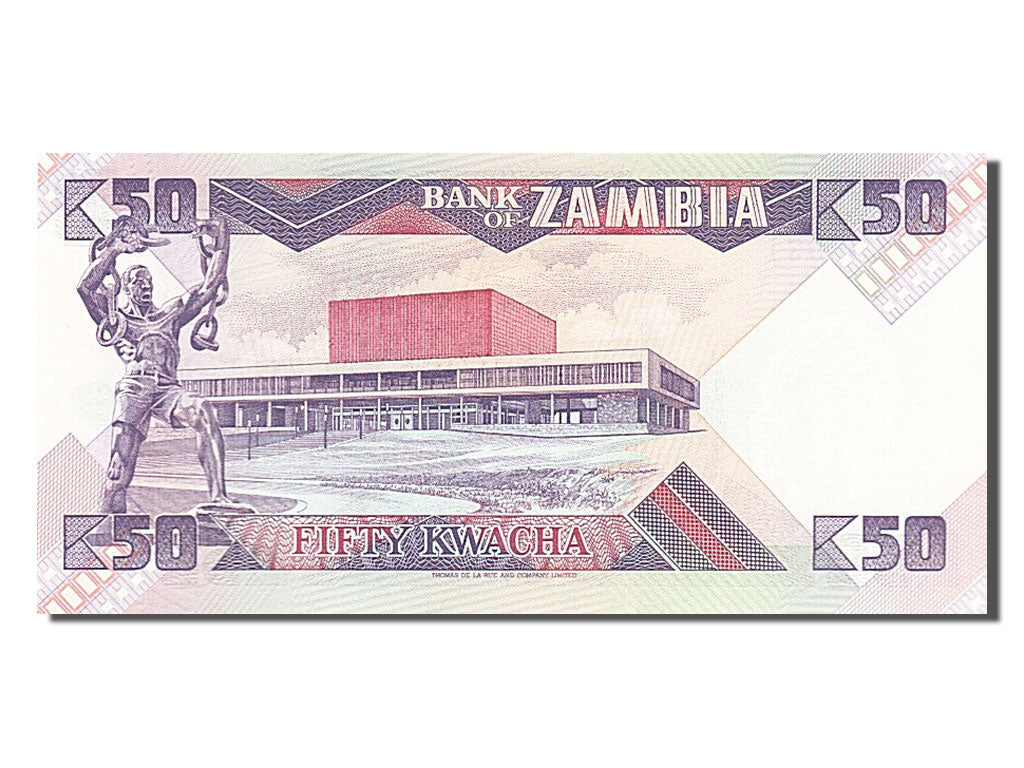 Banknote, Zambia, 50 Kwacha, 1986, UNC(65-70)