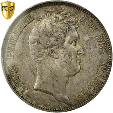 Coin, France, Louis-Philippe, 5 Francs, 1830, Rouen, PCGS, AU50, AU(50-53)