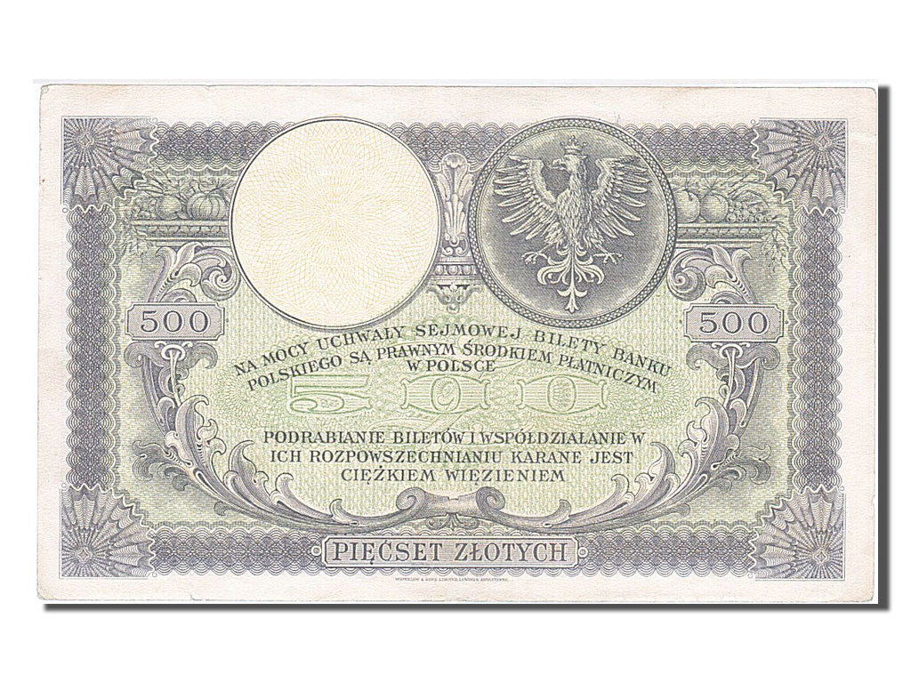 Polonia, 500 Zlotych, 1919, 1919-02-28, SPL-