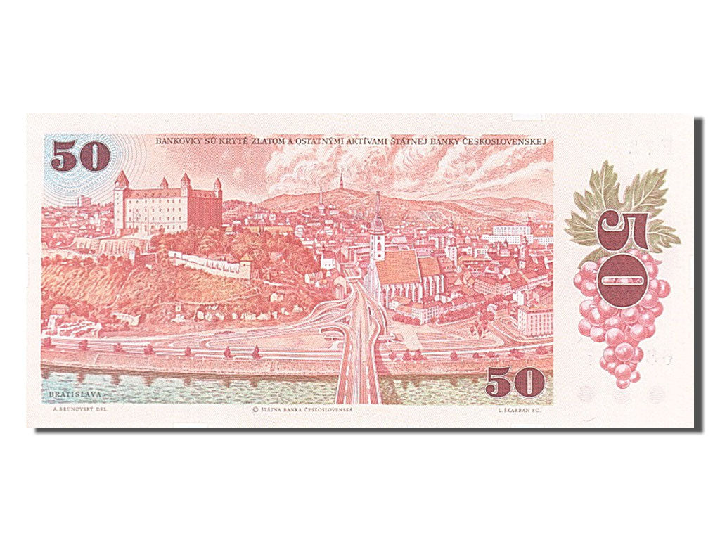 Czechoslovakia, 50 Korun, 1987, KM #96a, UNC(65-70), F72 688017