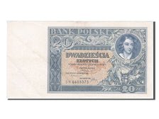 Banknote, Poland, 20 Zlotych, 1931, 1931-06-20, AU(55-58)