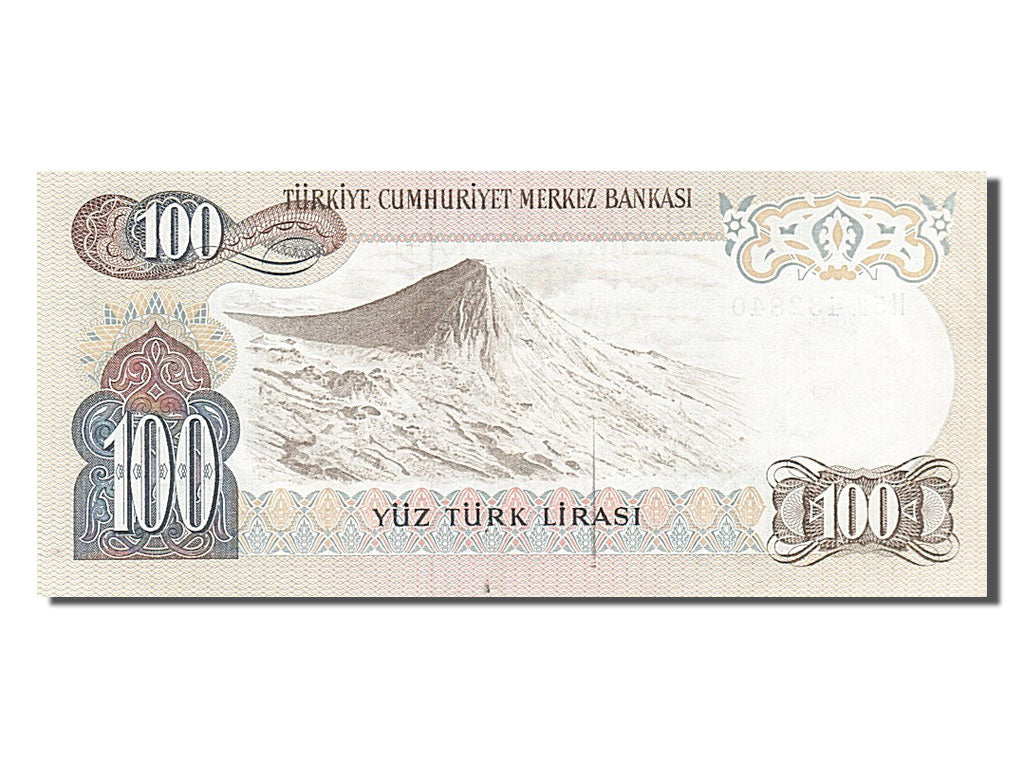 Turkey, 100 Lira, 1970, KM #189a, 1970-01-14, UNC(63), H51432840