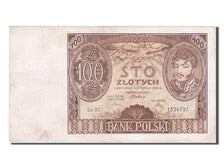 Poland, 100 Zlotych, 1934, KM #75a, 1934-11-09, EF(40-45), 1526727