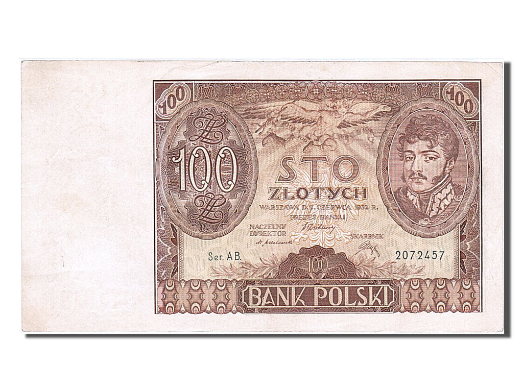 Polonia, 100 Zlotych, 1932, 1932-06-02, BB
