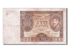 Poland, 100 Zlotych, 1932, KM #74a, 1932-06-02, VF(20-25), 4930356