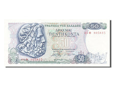 Banknote, Greece, 50 Drachmai, 1978, 1978-12-08, AU(50-53)