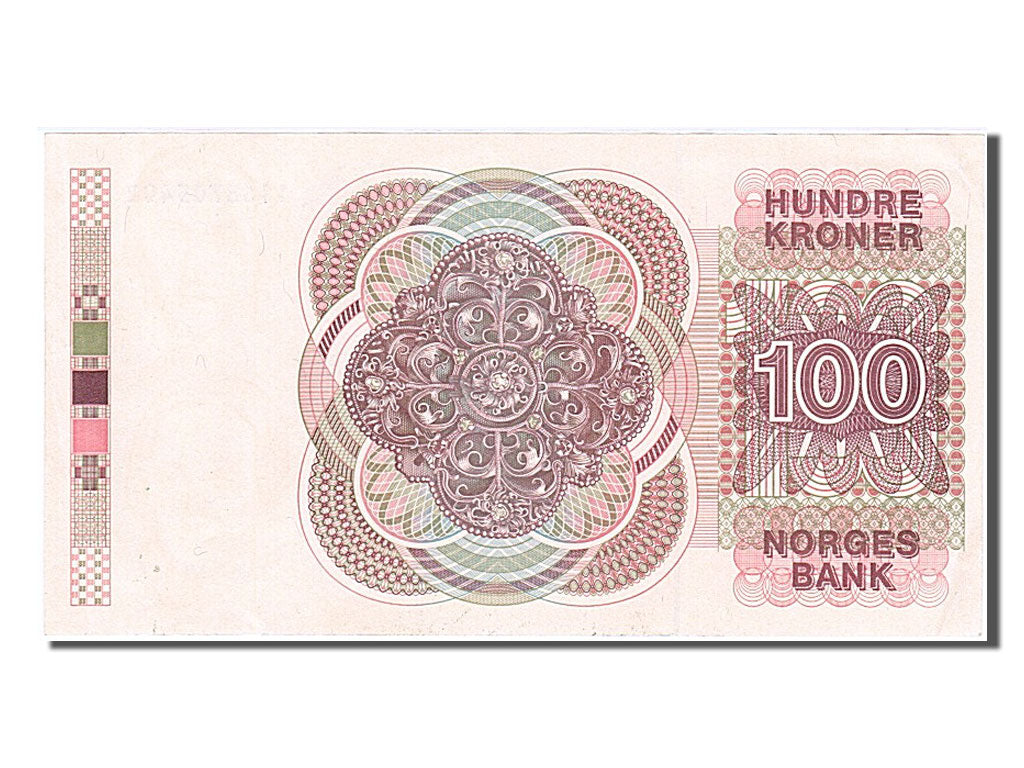 Banconote, Norvegia, 100 Kroner, 1991, BB+