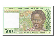 Banknote, Madagascar, 500 Francs = 100 Ariary, 1994, EF(40-45)