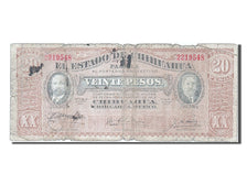 Mexico - Revolutionary, 20 Pesos, 1915, KM #S537b, 1915-07-20, VG(8-10), 2219548