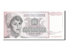 Banknote, Yugoslavia, 500,000,000 Dinara, 1993, UNC(60-62)