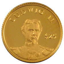 Monnaie, Liberia, 25 Dollars, 2000, FDC, Or