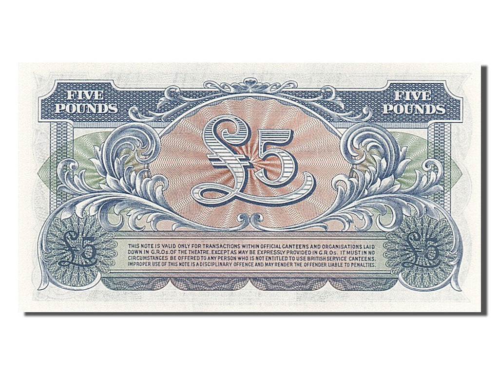 Banknote, Great Britain, 5 Pounds, 1958, UNC(65-70)