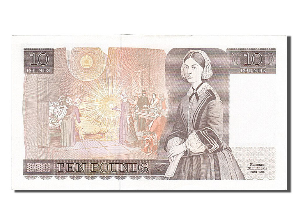 Great Britain, 10 Pounds, 1988, KM #379e, UNC(60-62), DU62526669