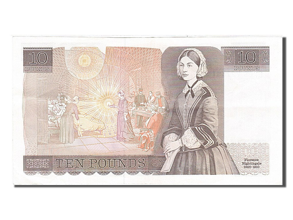 Great Britain, 10 Pounds, 1988, KM #379e, AU(55-58), EN05727581
